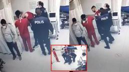 Alkollü geldiği hastanede doktora kafa atıp kaşını yardı