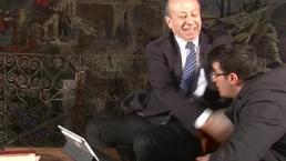 Muhabire tokat atmıştı! Muharrem Sarıkaya özür diledi