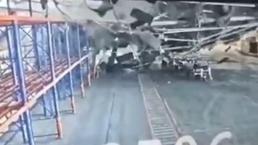 İstanbul Havalimanında kargo terminalinde çökme