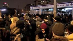 İstanbul'da toplu ulaşım araçlarında yoğunluk