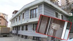 Eyüpsultan’da istinat duvarı çöktü; 2 katlı bina boşaltıldı