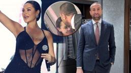 Hülya Avşar yeni sevgilisi Cemal Güzelci ile görüntülendi! Avşar'ı alnından öptü