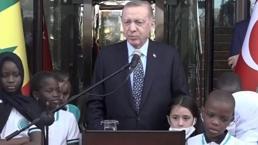 Cumhurbaşkanı Erdoğan'dan Senegal'de Dakar Büyükelçiliği yeni binasının açılışını yaptı