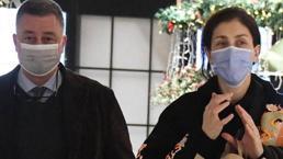 Burçe Gürsel ile Rıfat Sarıcaoğlu ilk kez görüntülendi! 'Görünen köy kılavuz istemez'