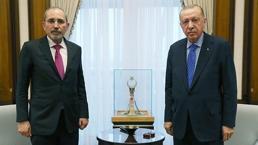 Cumhurbaşkanı Erdoğan, Ürdün Başbakan Yardımcısı Safadi'yi kabul etti