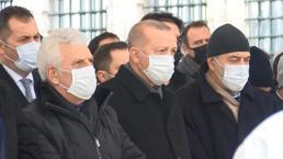 Cumhurbaşkanı Erdoğan, Halit Çizmeci'nin cenaze törenine katıldı