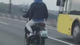 Köprüye ücret ödememek için plakayı cerrahi maskeyle kapattılar