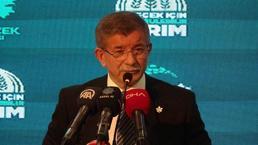Ahmet Davutoğlu: Çiftçi kadınlarımıza emeklilik maaşı bağlayacağız