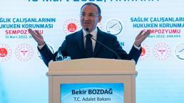 Bakan Bozdağ: Hekimlerimiz de hakimlerimiz gibi korunmalı