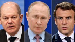 Scholz ve Macron'dan Putin'e ateşkes çağrısı