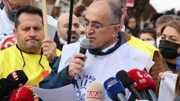 Sağlık çalışanlarından 'Tıp Bayramı'nda basın açıklaması