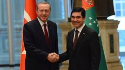 Cumhurbaşkanı Erdoğan Türkmenistan Devlet Başkanı ile görüştü