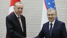 Cumhurbaşkanı Erdoğan, Özbekistan'la ticaret hedefini açıkladı: Çıtayı 10 milyar dolar seviyesine çıkaracağız
