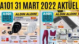 31 Mart A101 kataloğu 2022! Perşembe A101 aktüelde neler var? A101 aktüel ürünler kataloğu 31 Mart 2022!