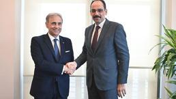 Sözcü Kalın, İtalya Dışişleri Genel Sekreteri Sequi ile bir araya geldi