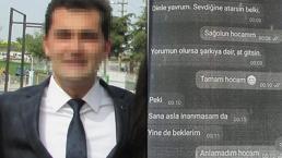 16 yaşındaki öğrencisini mesajla taciz etti! 'Sen istiyor musun kimseye söylemeden yaşamak?'