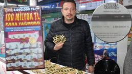 Kazı Kazan'la 2 milyon TL kazandı! Büfe sahibine motosiklet hediye edip, borçları ödedi