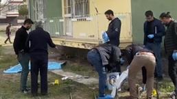 İki katlı binanın bahçesinde ölü bulundu