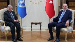 Cumhurbaşkanı Erdoğan, Guterres'i kabul etti!