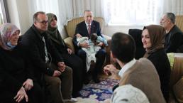  Cumhurbaşkanı Erdoğan'dan taziye ziyareti