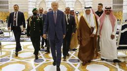 Cumhurbaşkanı Erdoğan, Suudi Arabistan'da