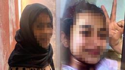 Evden kaçıp dilenen 13 yaşındaki kızını zincire vurdu