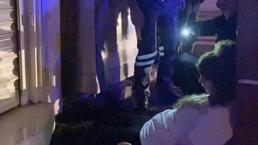 Acil serviste tedavisini bırakıp kaçan genç kız, hastane girişinde bayıldı