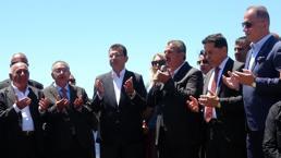 İmamoğlu, Van'da cami temeli atıp, şelaleyi gezdi