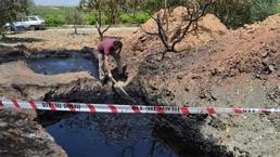 Su bulmak için kuyu açtı, kaliteli petrol çıktı!