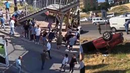İstanbul'da feci kaza! Otomobil durağa daldı: 1 kişi öldü, 10 kişi yaralandı