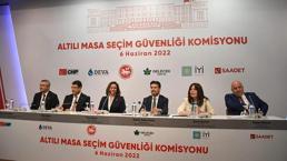 6 parti, seçim güvenliği tedbirlerini açıkladı