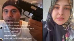 Sosyal medyada canlı yayın açtı, eşini 'Vaden doldu, toprak seni çağırıyor' diyerek tehdit etti!