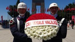 Çanakkale Şehitler Abidesi'nde 15 Temmuz anma töreni