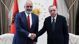 Cumhurbaşkanı Erdoğan, Arnavutluk Başbakanı Rama'yı kabul etti