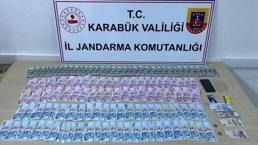 Sahte jandarma gerçek jandarmaya yakalandı