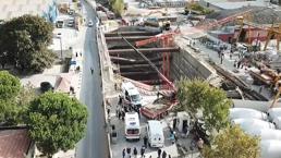 Sancaktepe'de vinç devrildi: 2 ölü