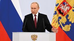 Putin: Donetsk, Luhansk, Herson ve Zaporijya'yı Rusya'ya ilhak ettik