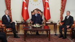 Cumhurbaşkanı Erdoğan NATO Genel Sekreteri Stoltenberg ile görüştü