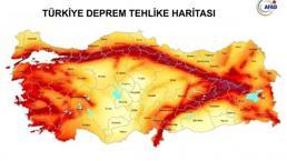 Türkiye deprem haritası 2022! AFAD MTA Sorgulama Ekranı ile Türkiye Fay Hatları ve Deprem Risk Haritası