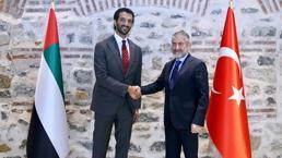 Bakan Nebati, BAE Ekonomi Bakanı ile görüştü