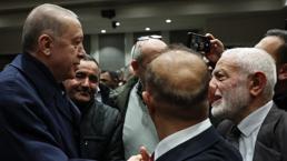 Cumhurbaşkanı Erdoğan, minibüs odaları başkanları ve şoförler ile buluştu