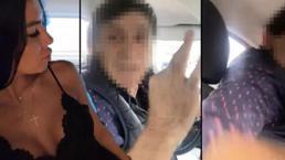 Genç kadın takside dehşeti yaşadı! Hava almak için camı açınca olanlar oldu