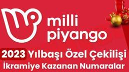 MİLLİ PİYANGO YILBAŞI Sonuçları 2023 Bilet Sorgulama ve Kontrol Ekranı Bugün Vatan'da! Yılbaşı Özel Çekilişi İkramiye Kazanan Numaralar Listesi, MPİ Sıralı Tam Liste