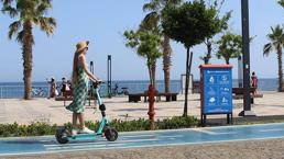 Antalya'da skuter için hız ve yol sınırı