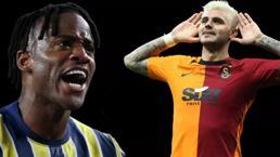 Fenerbahçe - Galatasaray derbisinde yıldız savaşları: Icardi, Batshuayi, Gomis, Valencia, King