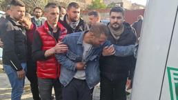 Eşi ve çocuklarına son kez dokunan acılı baba yürekleri dağladı