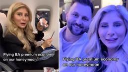 Rüya gibi balayına kabus gibi başlangıç! Yeni evlenen çift uçakta dehşeti yaşadı