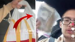Hamburger aldı, içinden çıkanı görünce hayatının şokunu yaşadı