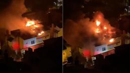 İzmir’de korku dolu anlar! Çatıya yıldırım düştü, 3 kişi korkudan bayıldı