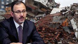 Hangi ilde hangi tesisler depremzedelere açıldı? Bakanlıktan açıklama